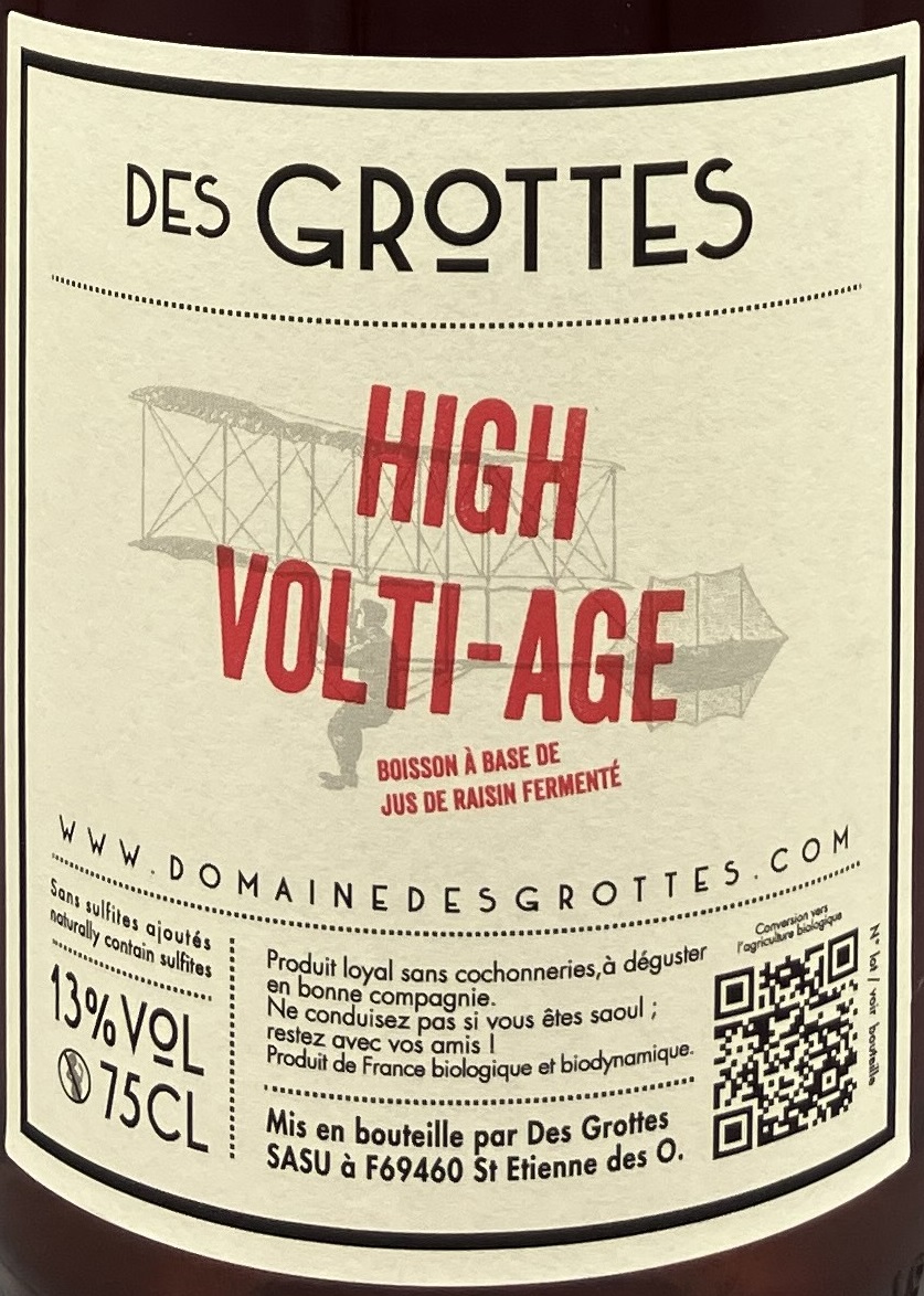 ハイヴォルティ‐エイジ・スパークリング・ロス