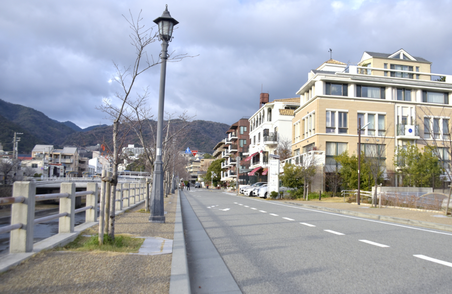 芦屋川周辺