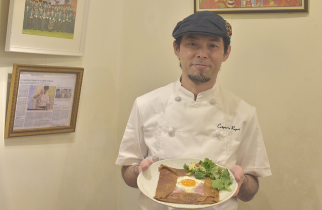 ガレット専門店「クレープリー・ルポ」
Crêperie Repos オーナークレピエ
菊田 雄祐 氏