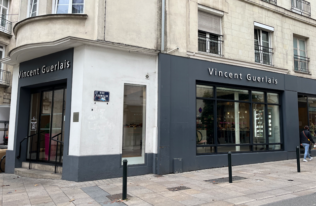 ナント中心部にあるヴァンサン・ゲルレのお店