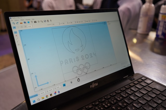 パソコンで編集したデザインをシェフカットにインポート