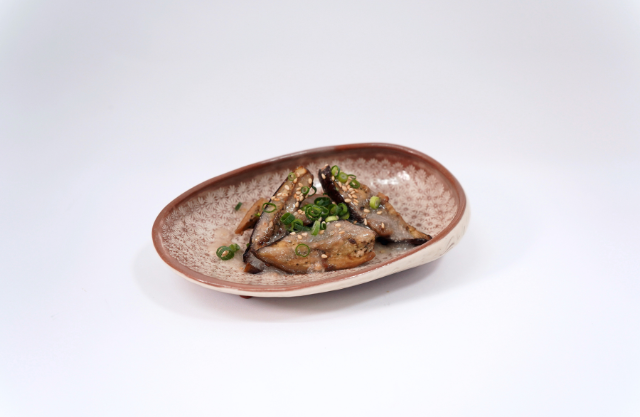 和茄子、味噌、サンレミー、ゴマ和え風