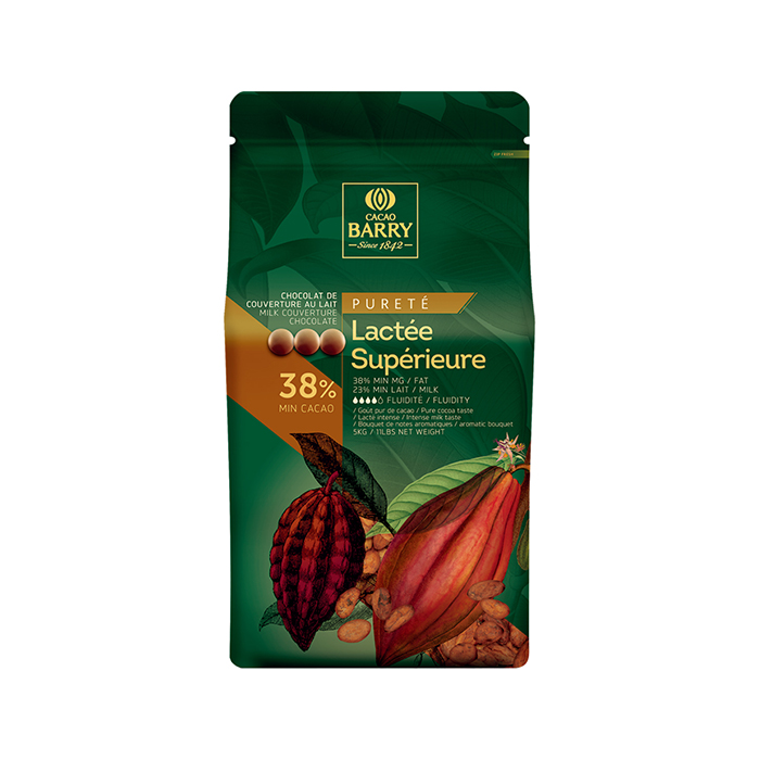 クーベルチュール ピストール ラクテ カカオ38％　1kg