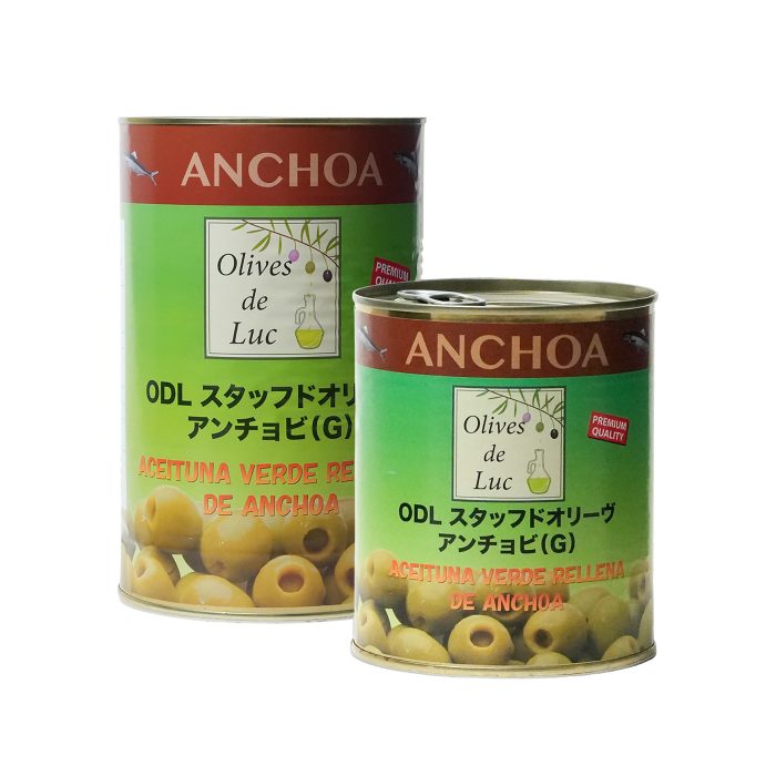 ODLスタッフドオリーヴ アンチョビ（G） | 日仏商事株式会社
